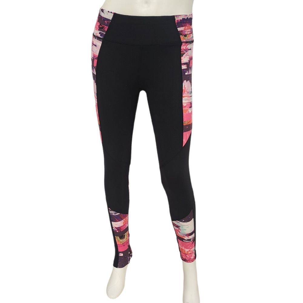 Betsy Johnson Black Workout Leggings size Medium